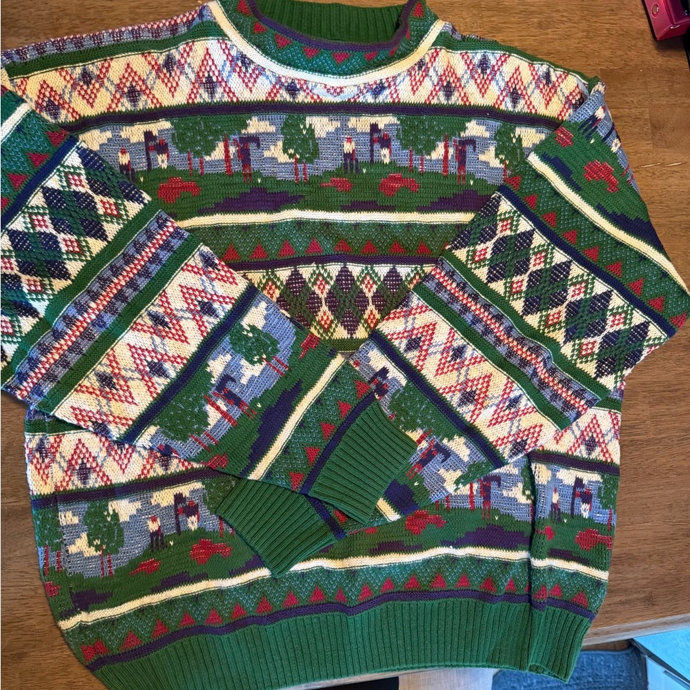 Crossings golf sweater excellent condition size L men